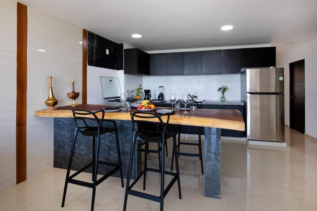 Ferienwohnung Amara, Depa Con Vista Al Mar Cancún Exterior foto
